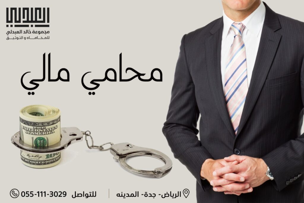 دور ومهام المحامي المالي 13 دور ومهام المحامي المالي