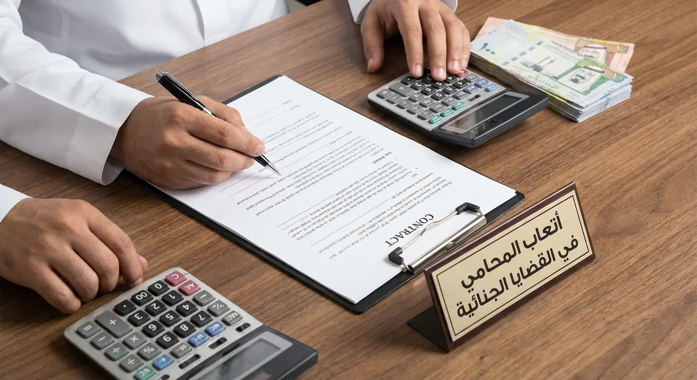 أتعاب المحامي في القضايا الجنائية