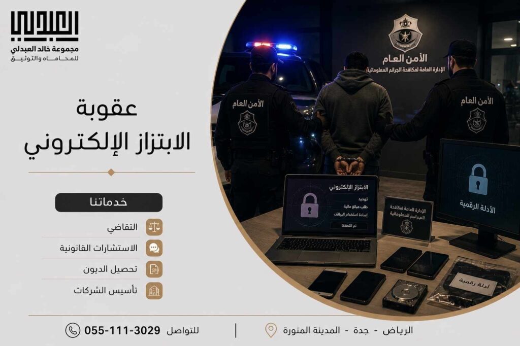 عقوبة الابتزاز الإلكتروني في السعودية 2 مفهوم الابتزاز الإلكتروني وأشكاله